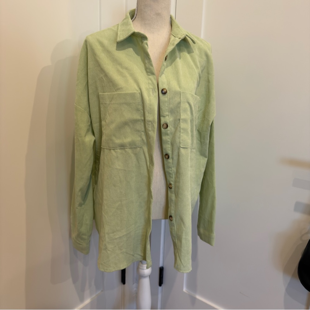 Kendall + Kylie Oversized Button-Down